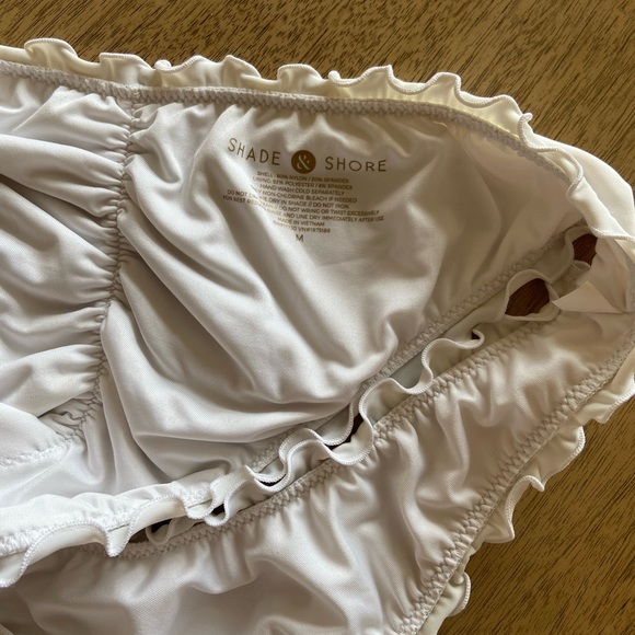 Target White Ruffled Bikini - Picture 3 of 3